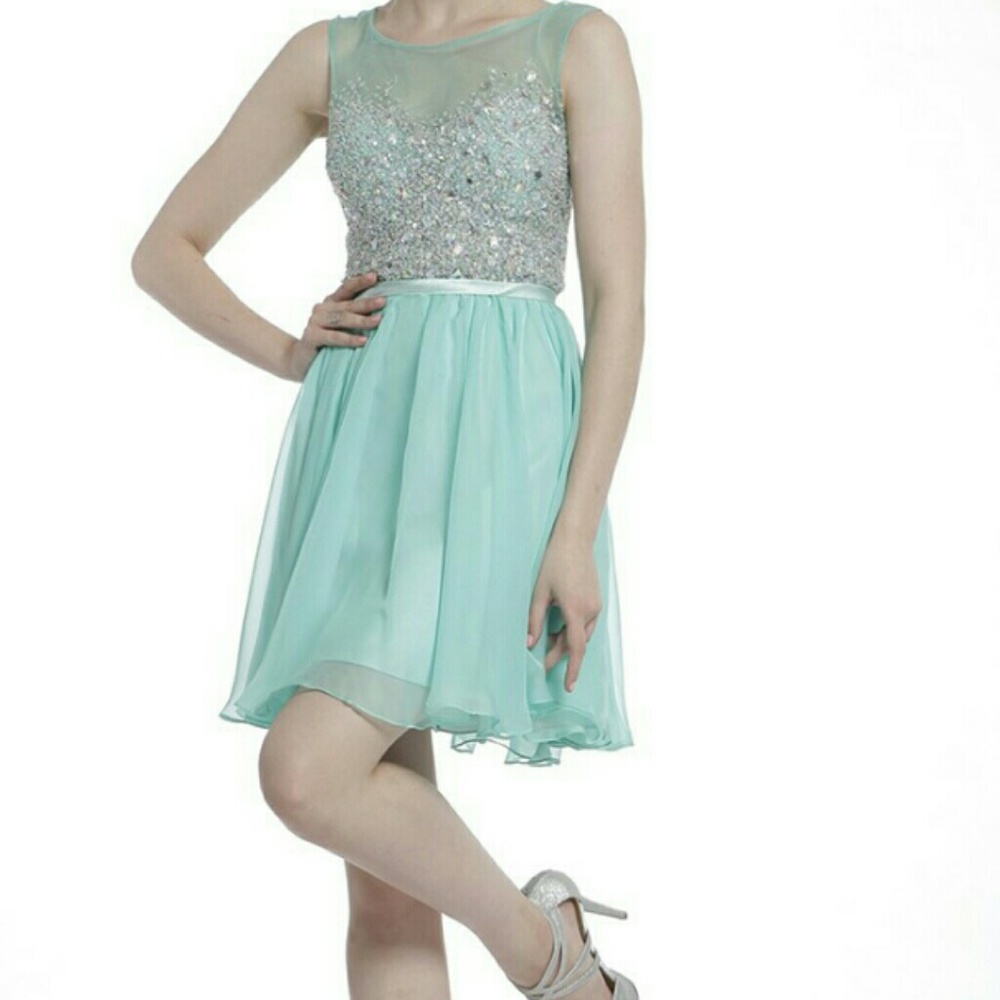 Mint formal dress